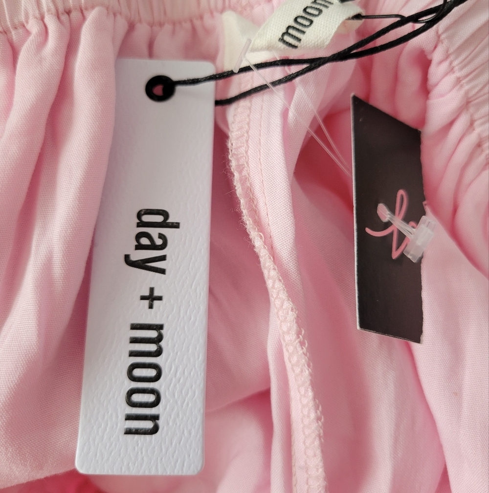 Day+Moon Pink Ruffle Mini Skort - Picture 4 of 4